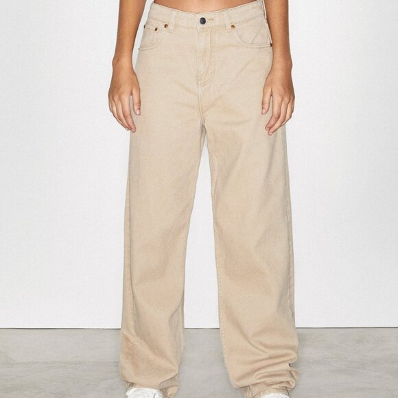 Motel Rocks Parallel Jeans In Sand - Picture 2 of 4